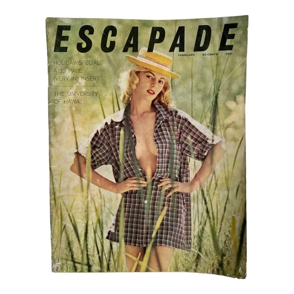 Escapade Magazine Vol.5 No.2 1960 Featured: Eve Eden, Beat Poets, Billie Holiday